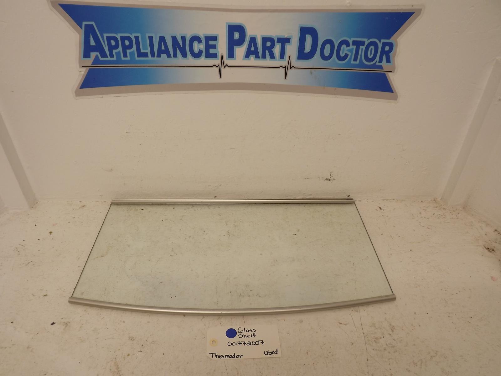 Thermador Refrigerator 00772007 Glass Shelf Used