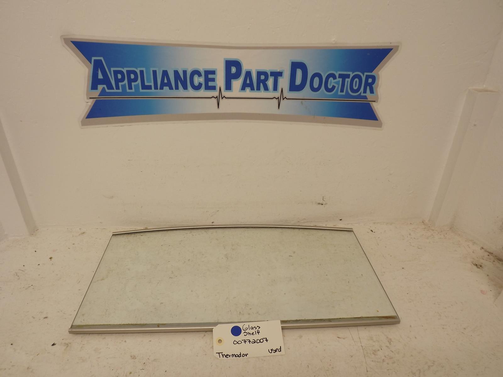 Thermador Refrigerator 00772007 Glass Shelf Used