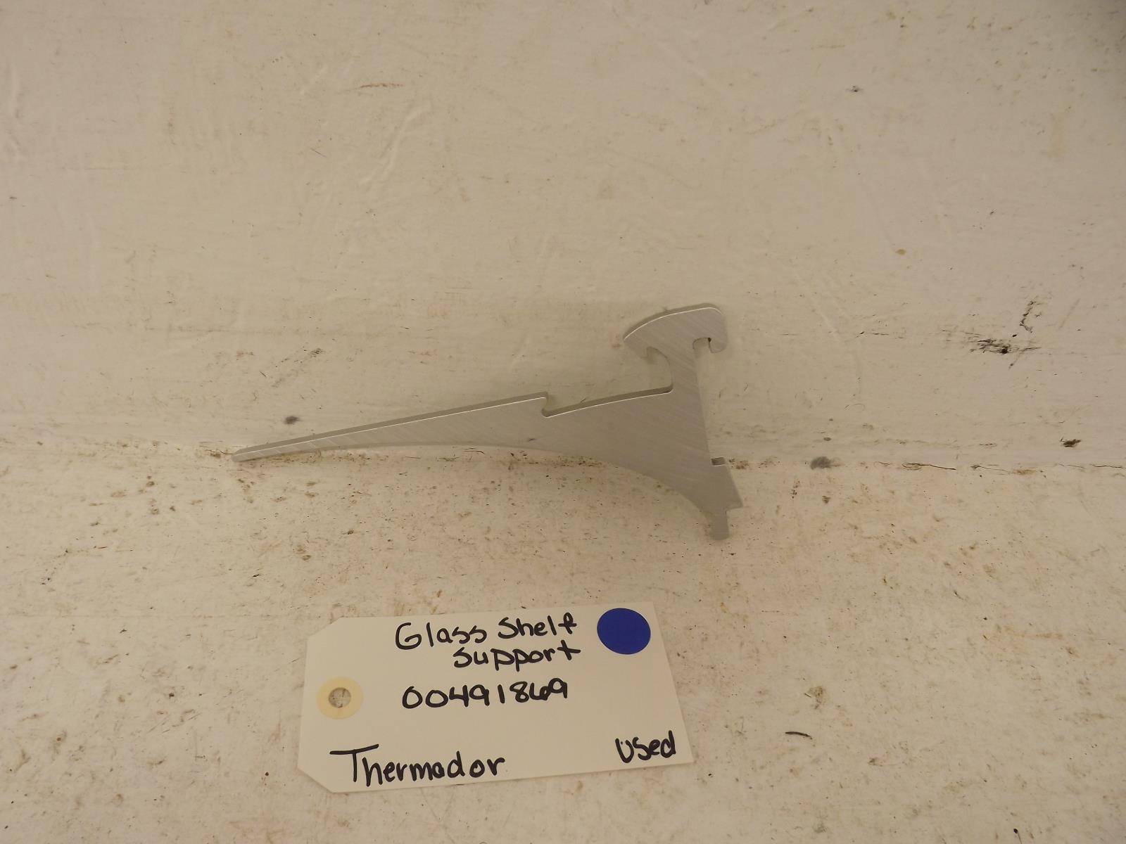 Thermador Refrigerator 00491869 Glass Shelf Support Used