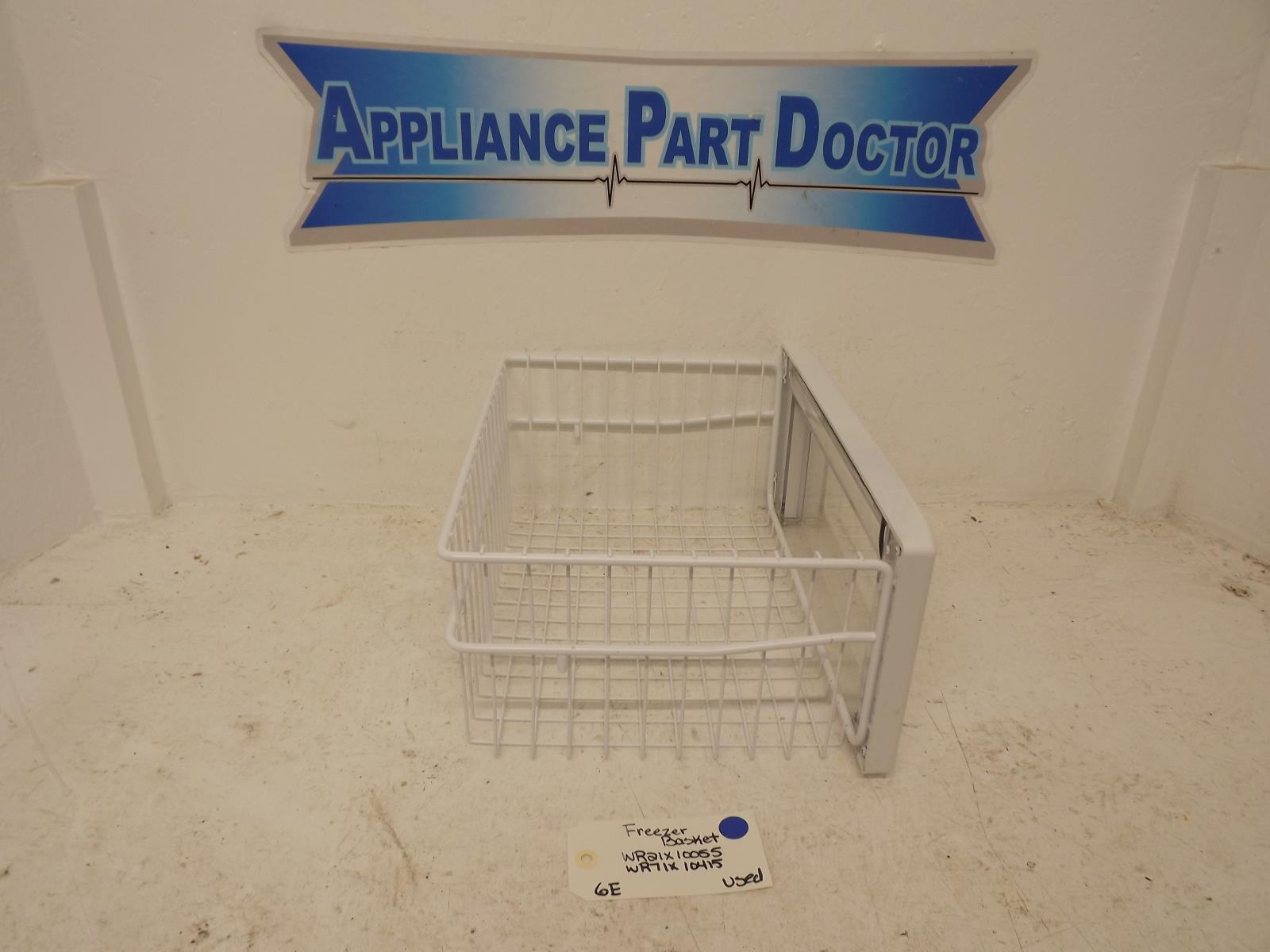 GE Refrigerator WR21X10055 WR71X10415 Freezer Basket Used
