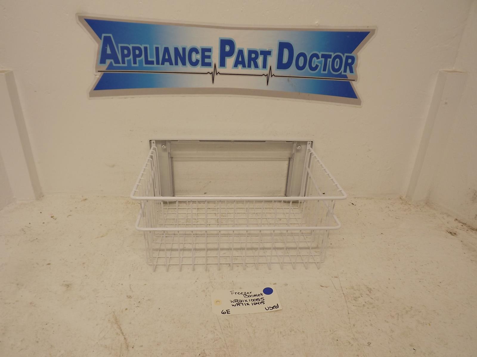 GE Refrigerator WR21X10055 WR71X10415 Freezer Basket Used