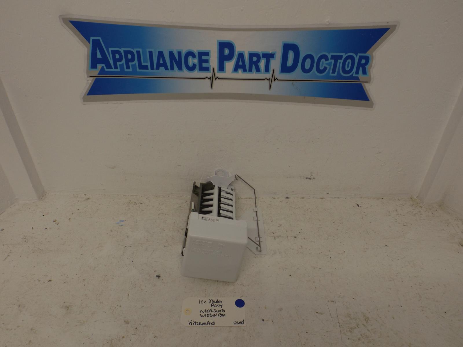KitchenAid Refrigerator W11082613 W10321136 Ice Maker Assy Used