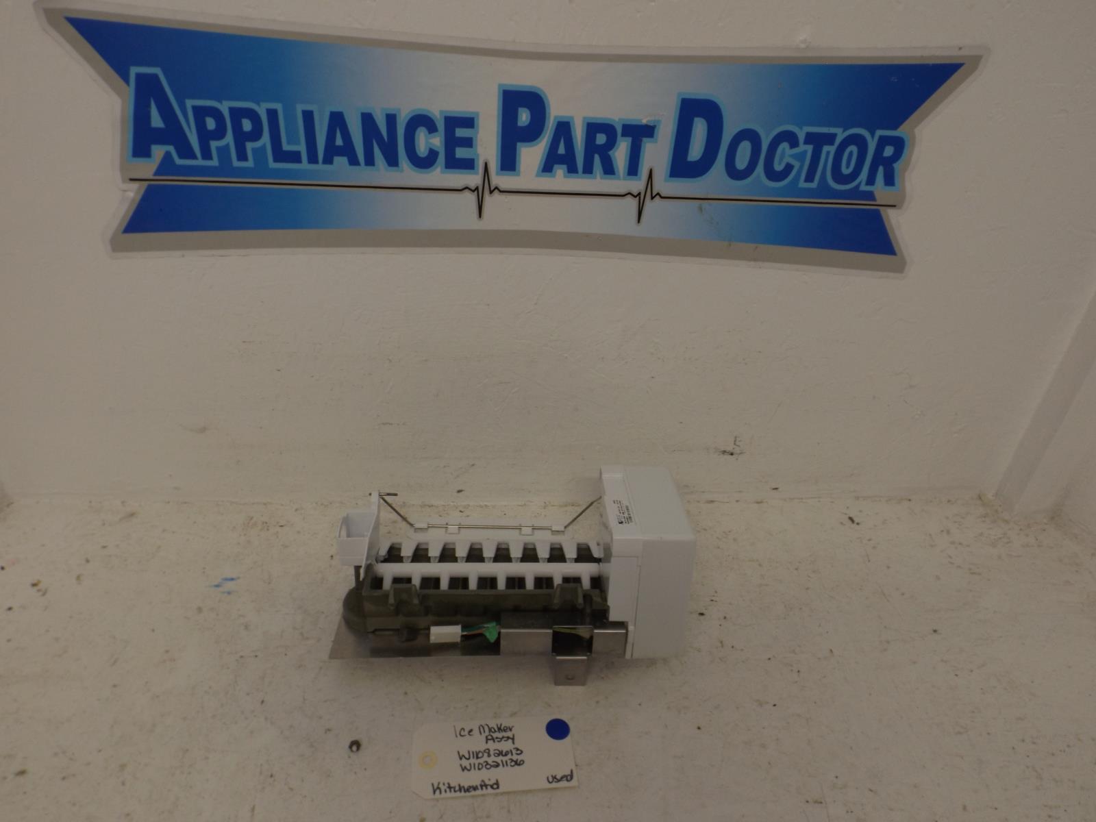KitchenAid Refrigerator W11082613 W10321136 Ice Maker Assy Used