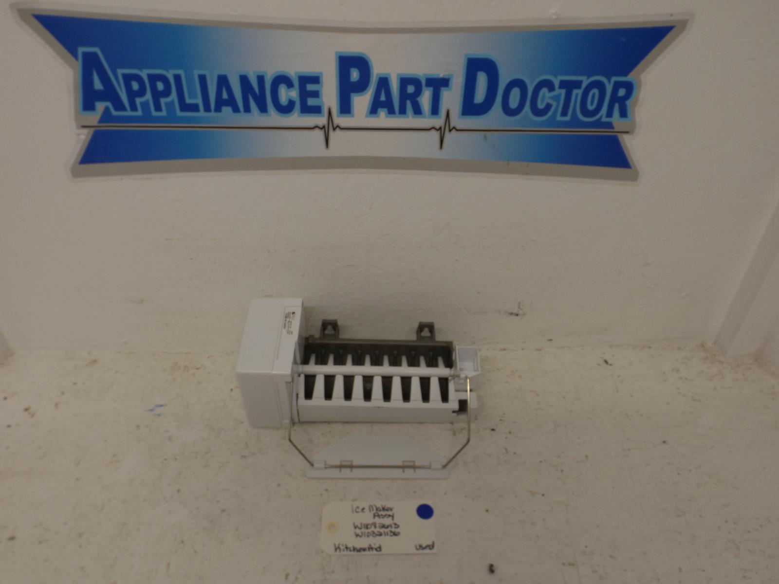 KitchenAid Refrigerator W11082613 W10321136 Ice Maker Assy Used
