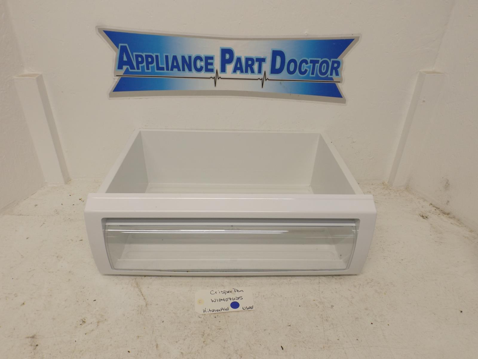 KitchenAid Refrigerator W10407625 Crisper Used