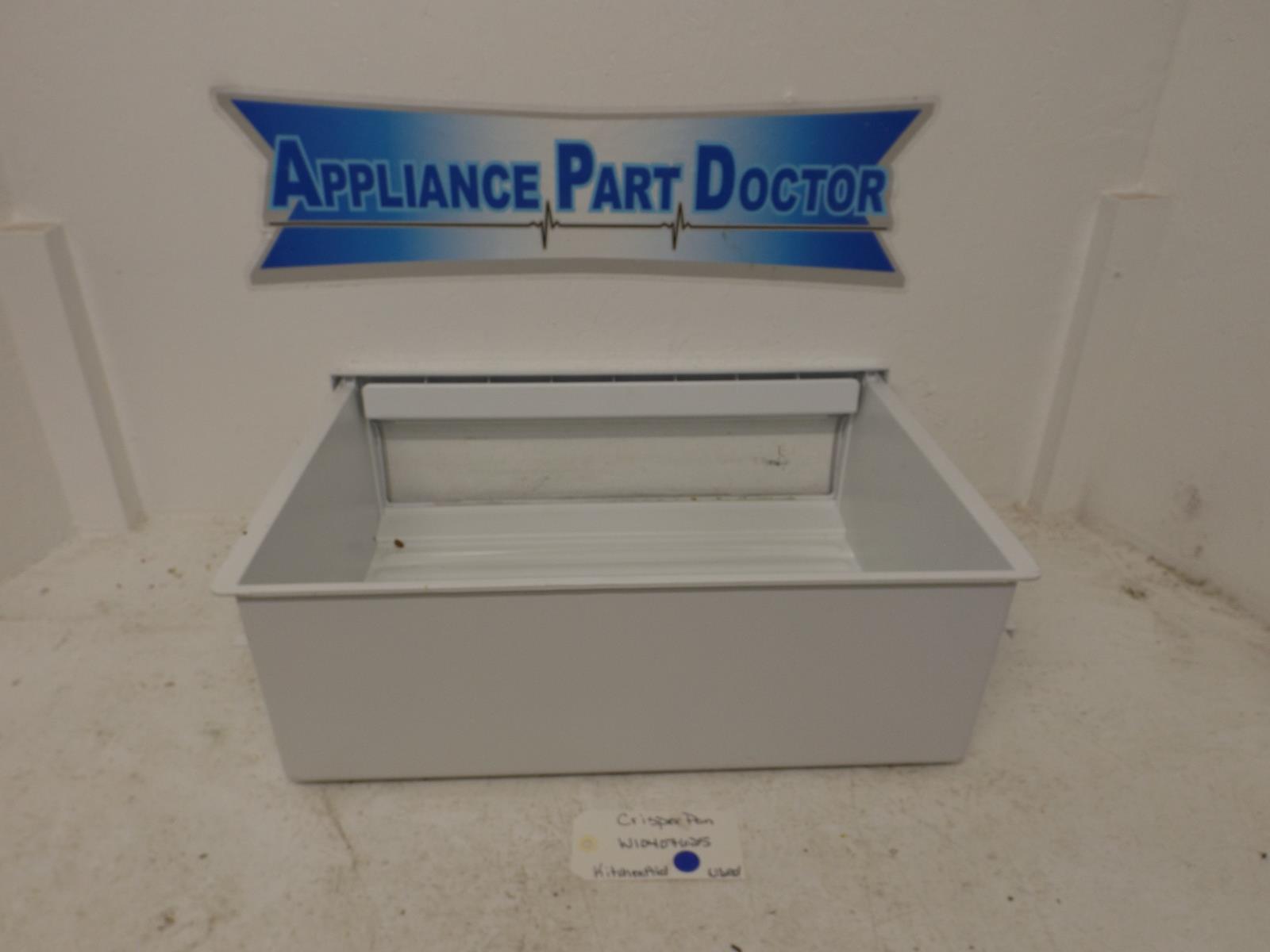 KitchenAid Refrigerator W10407625 Crisper Used