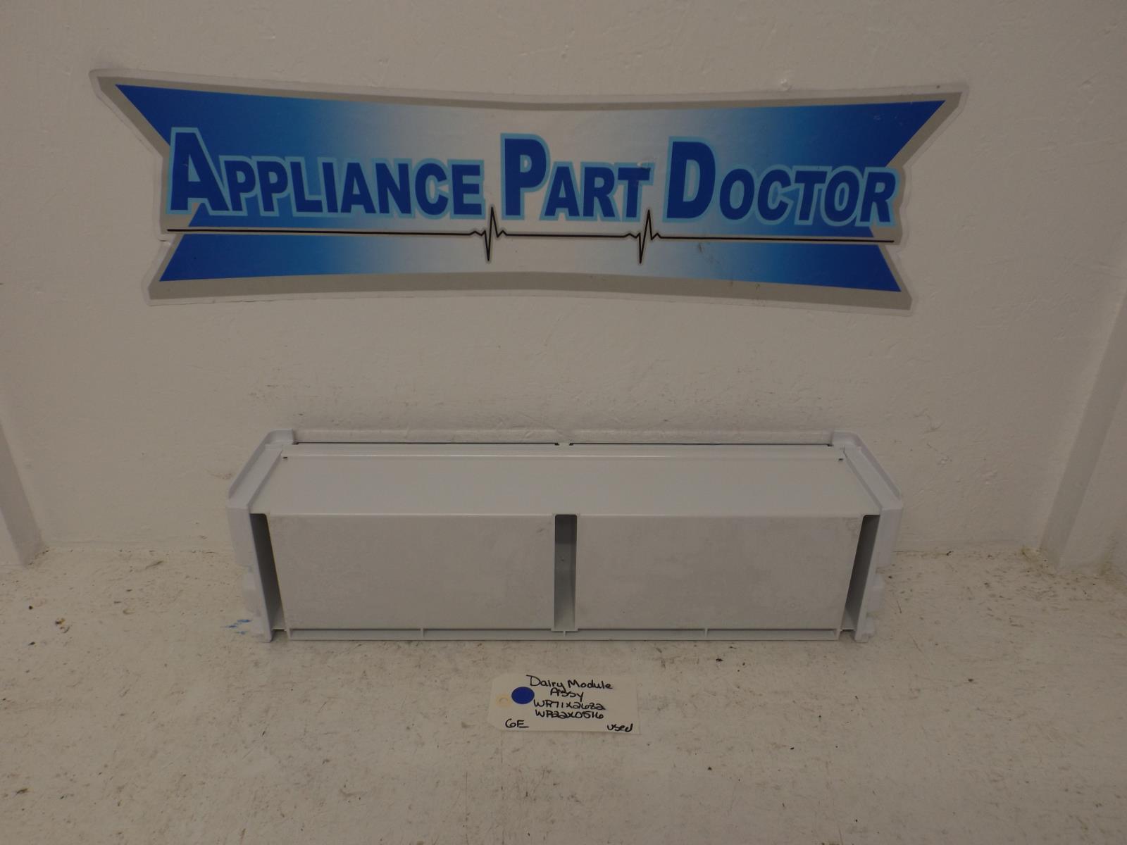 GE Refrigerator WR71X2682  WR22X0516 Dairy Module Assy Used