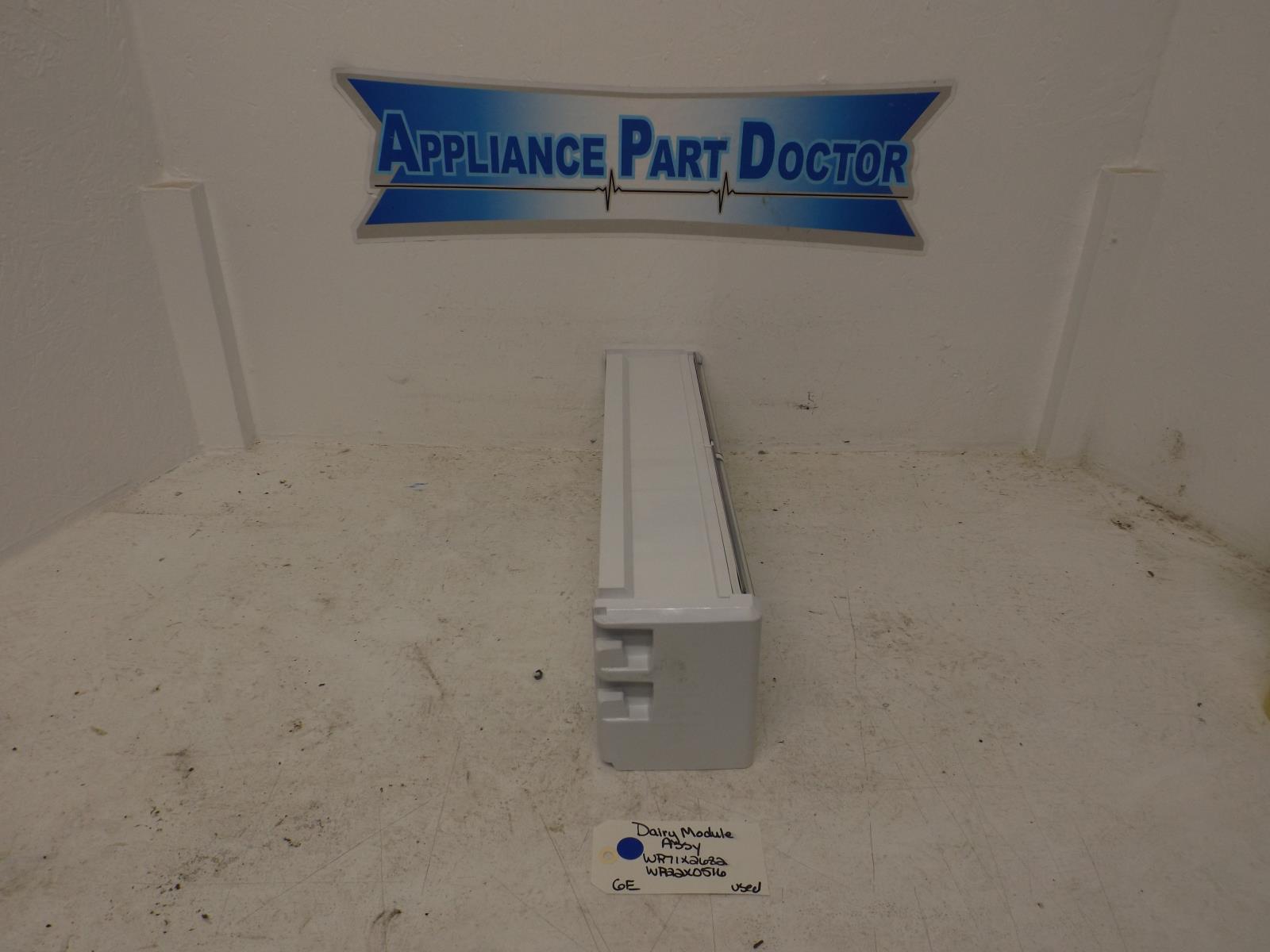 GE Refrigerator WR71X2682  WR22X0516 Dairy Module Assy Used
