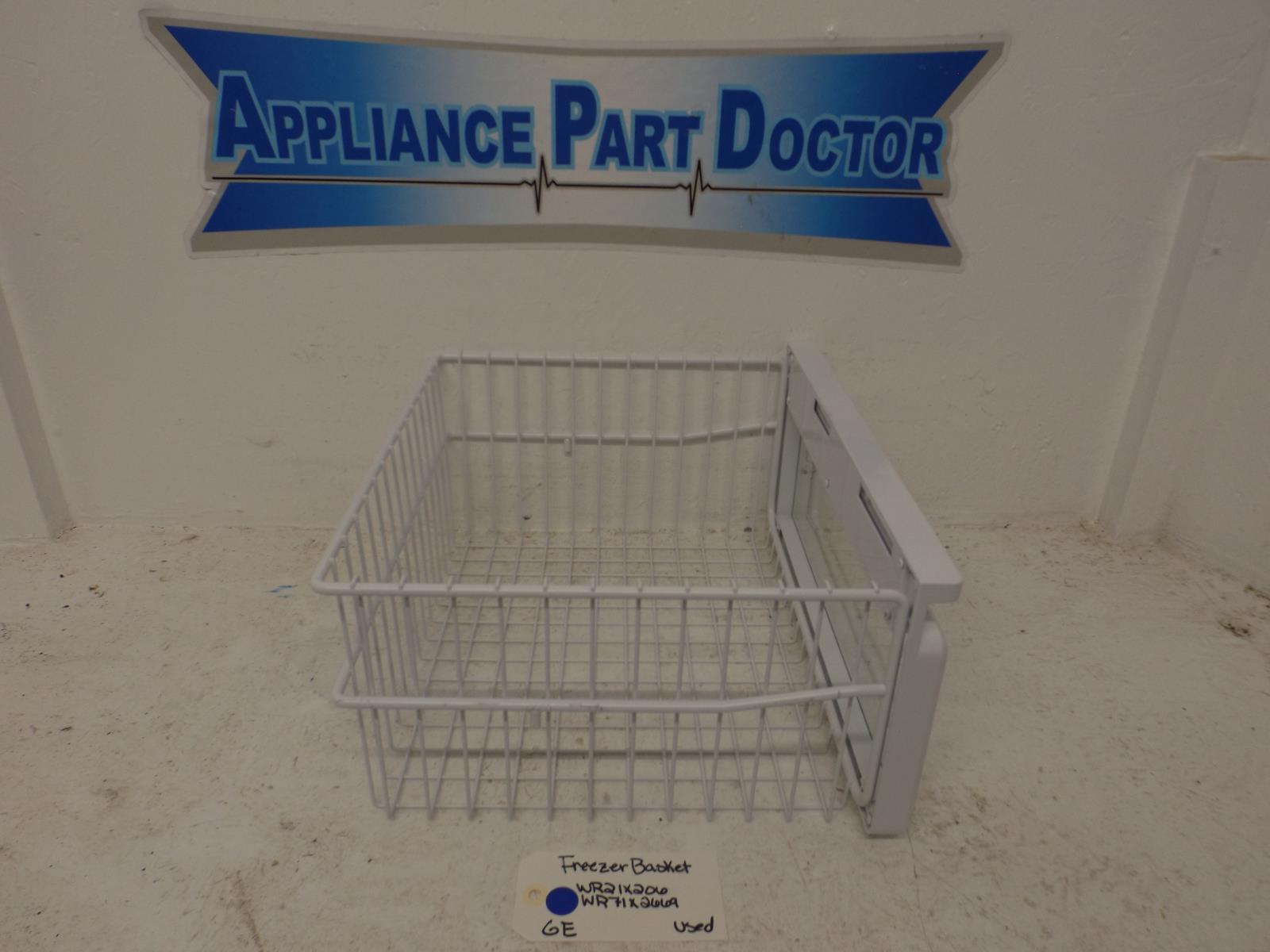 GE Refrigerator WR21X206 WR71X2669 Freezer Basket Used
