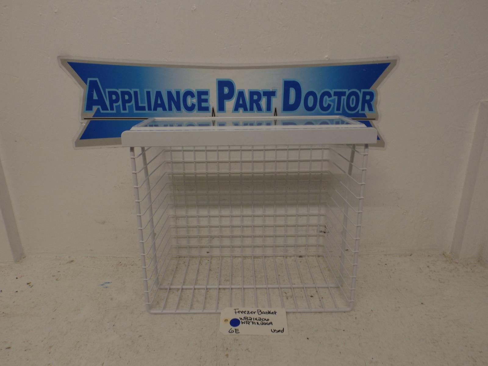 GE Refrigerator WR21X206 WR71X2669 Freezer Basket Used