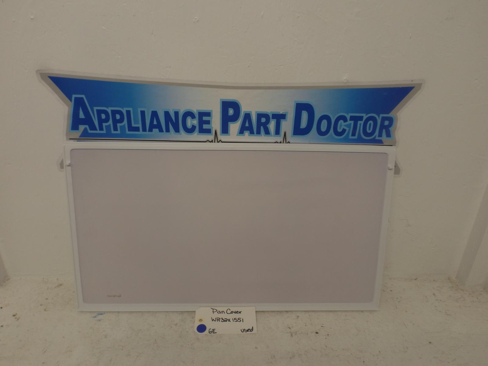 GE Refrigerator WR32X1551  Pan Cover Used