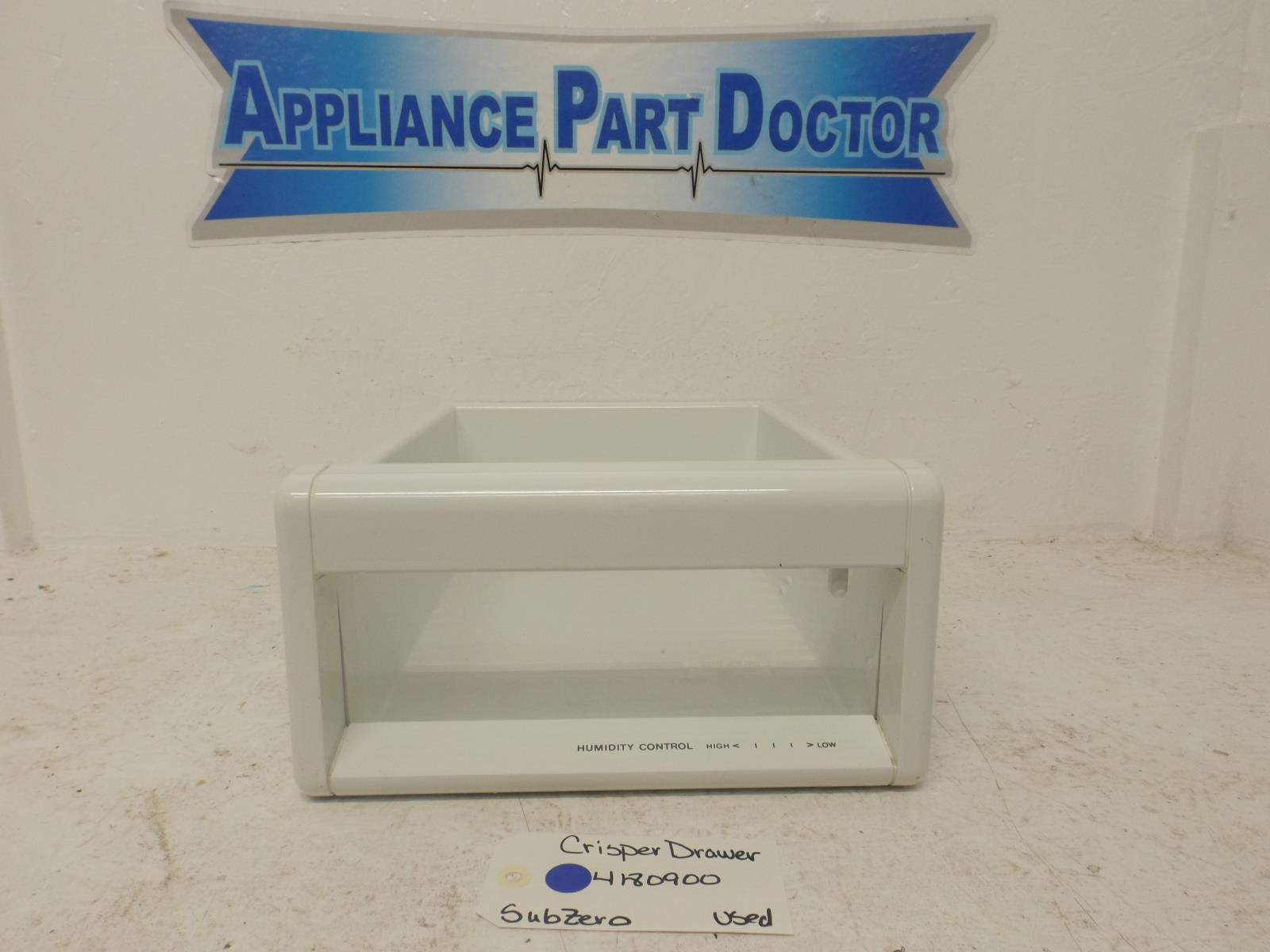 SubZero Refrigerator 4180900 Fits Model #532 Crisper Drawer Used
