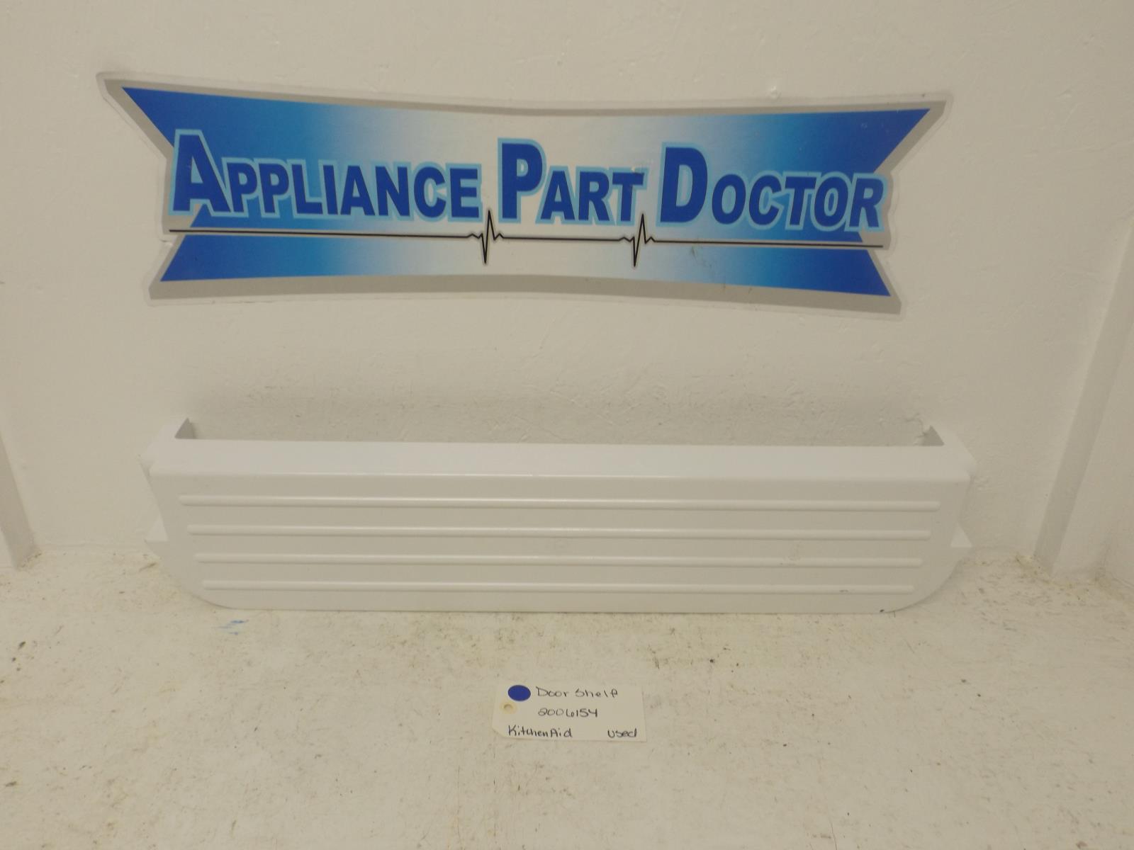 KitchenAid Refrigerator 2006154 Door Shelf Used