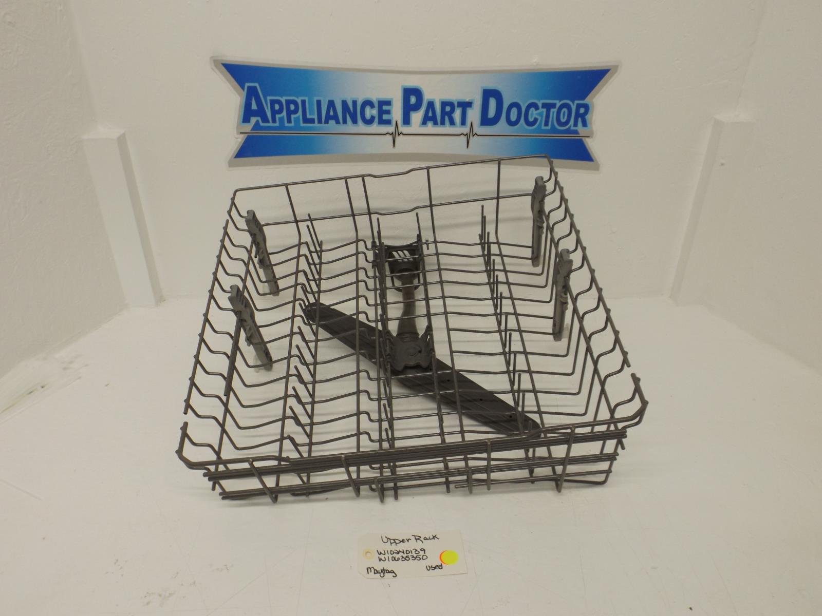 Maytag Dishwasher W10240139 W10635350 Upper Rack Used