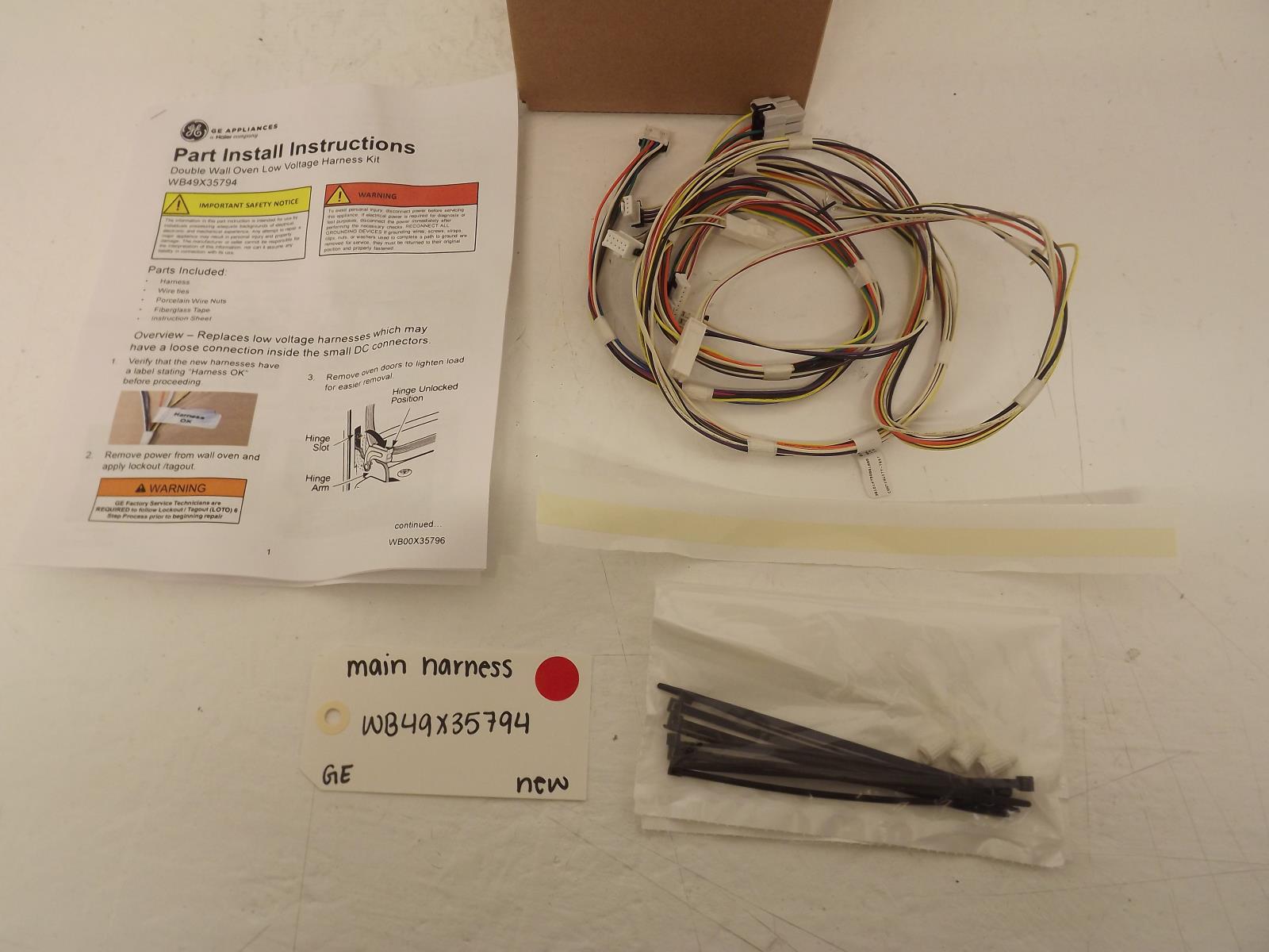 GE Range WB49X35794 Main Harness New