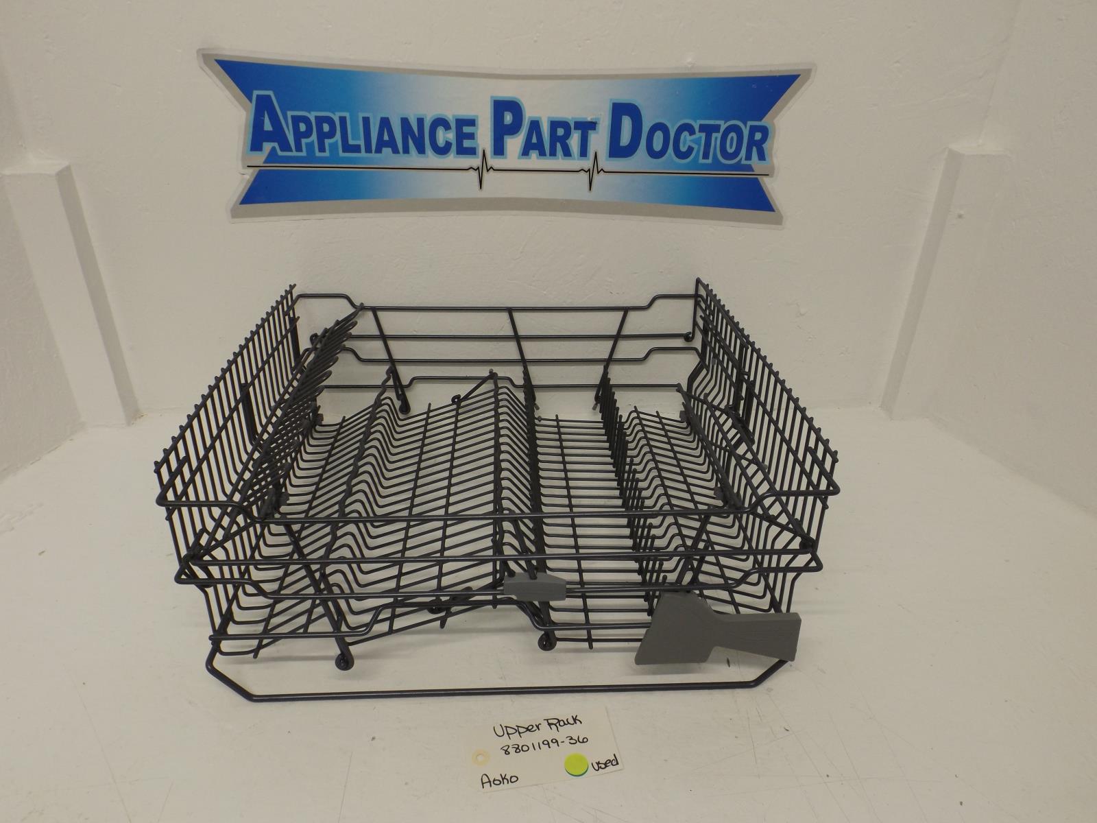 Asko Dishwasher 8801199-36 Upper Rack Used