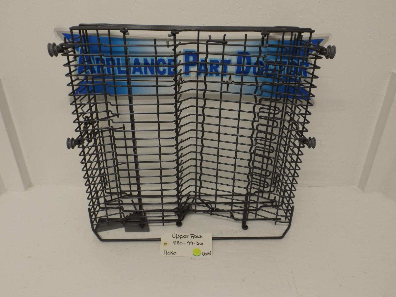 Asko Dishwasher 8801199-36 Upper Rack Used