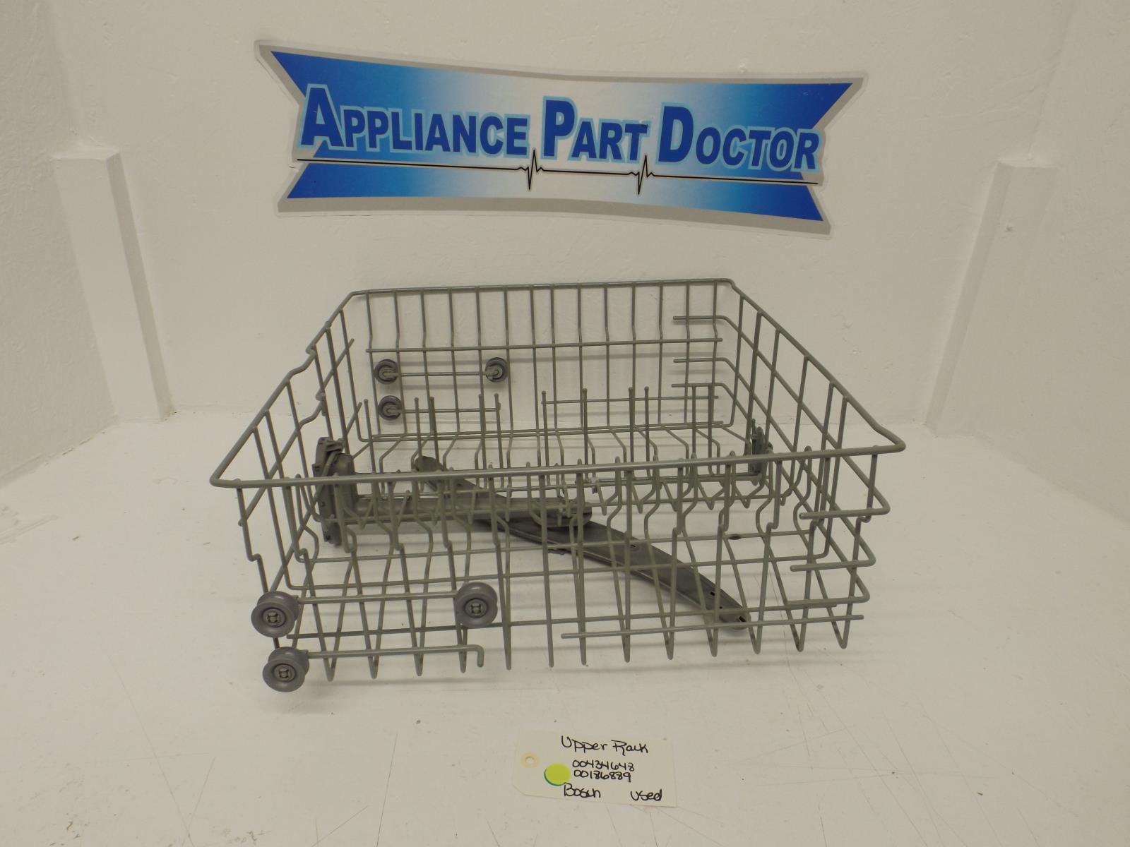Bosch Dishwasher 00434648 00186889 Upper Rack Used