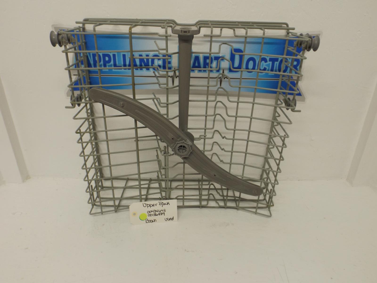 Bosch Dishwasher 00434648 00186889 Upper Rack Used
