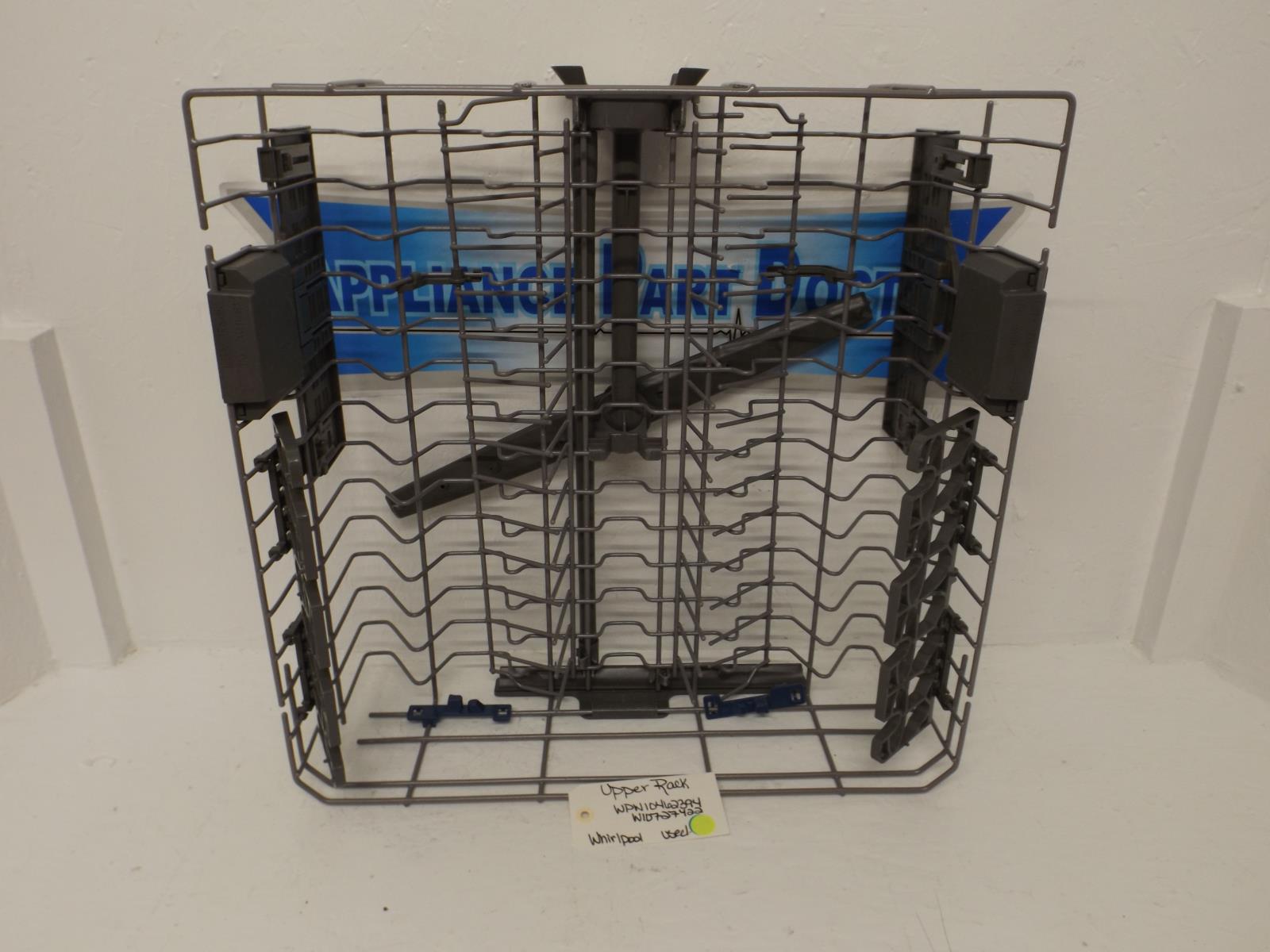 Whirlpool Dishwasher WPW10462394 W10727422 Upper Rack Used
