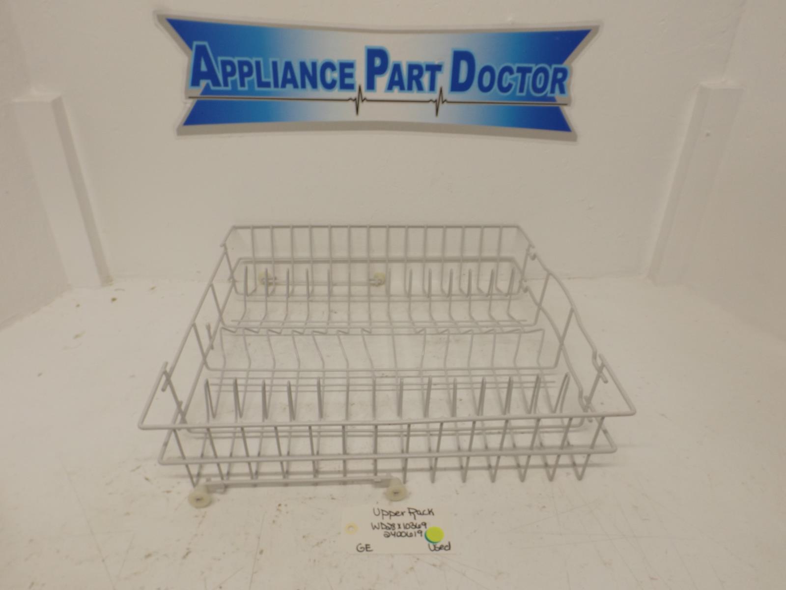 GE Dishwasher WD28X10369 2400619 Upper Rack Used