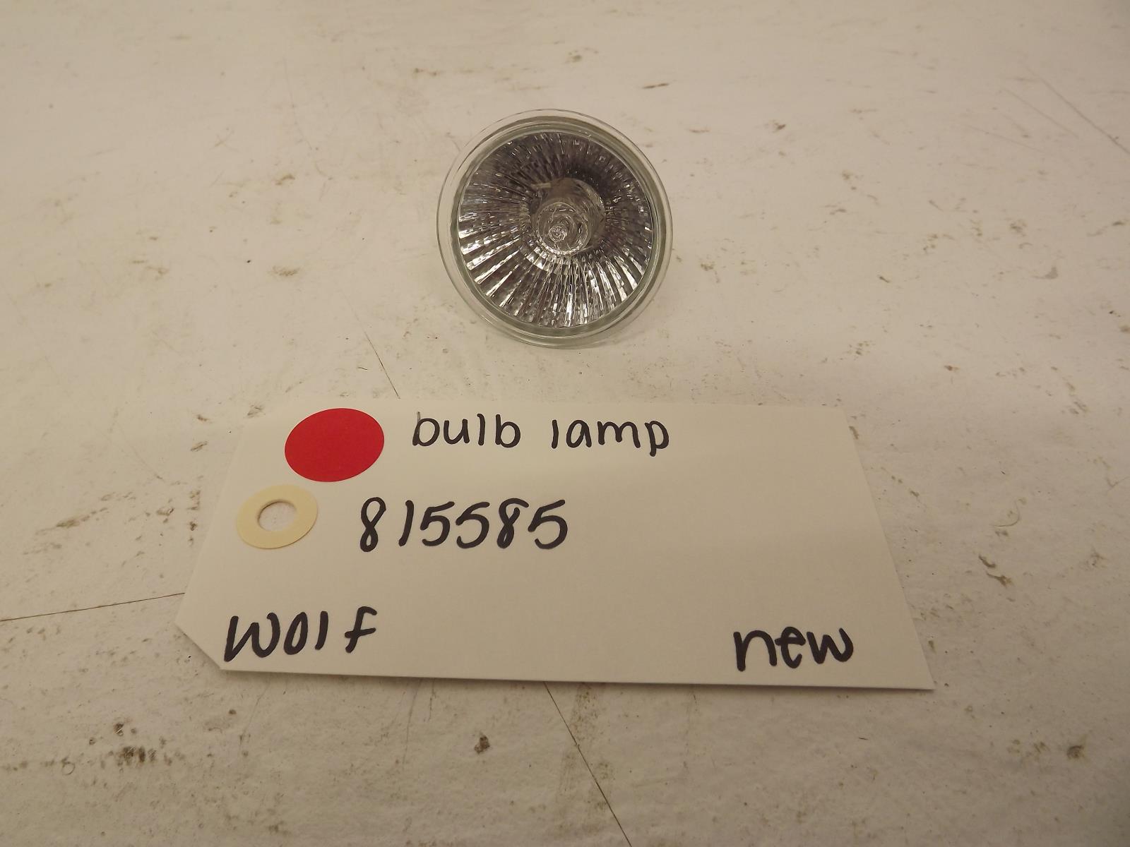 Wolf Range Hood 815585 Bulb Lamp New