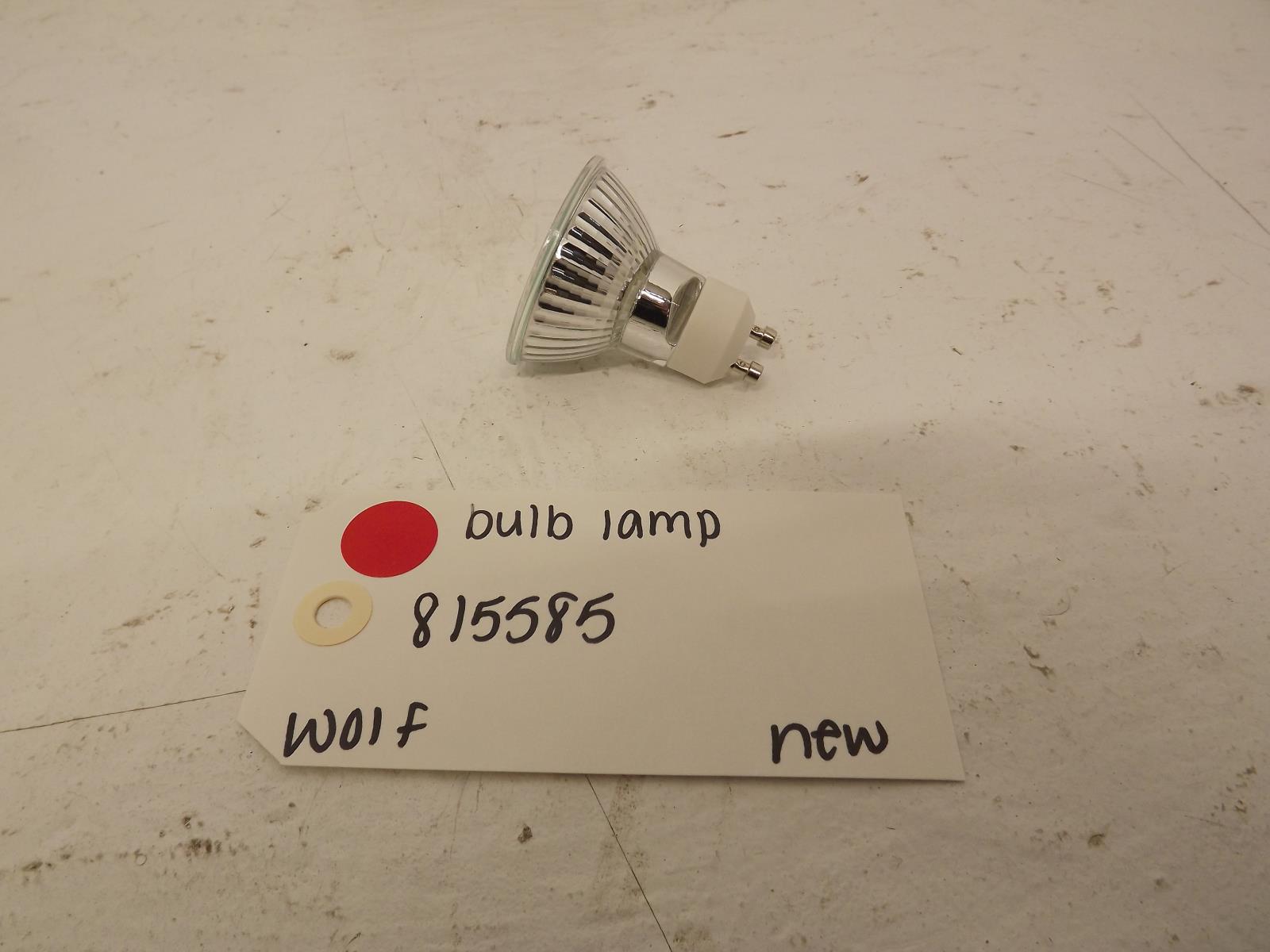 Wolf Range Hood 815585 Bulb Lamp New