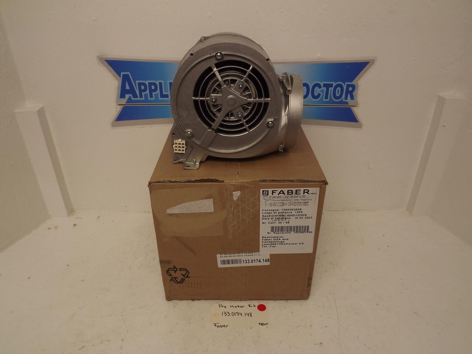 Faber Range Hood 133.0174.148 Pro Motor Kit New appliancepartdoctorllc1