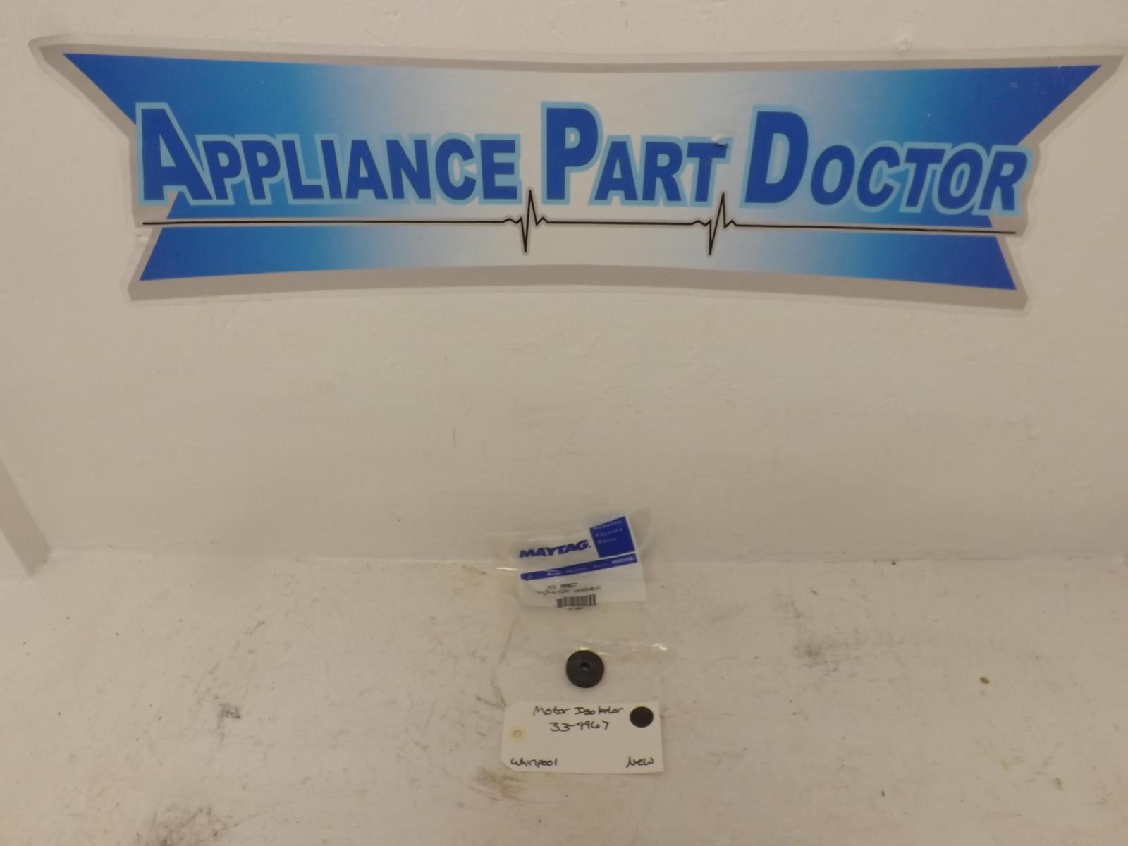 Whirlpool Washer 33-9967 Motor Isolator New OEM