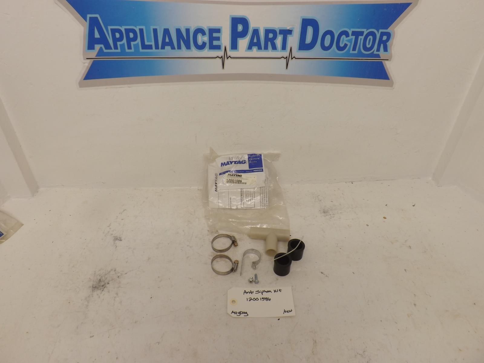 Maytag Washer 12001586 Anti Siphon Kit New OEM