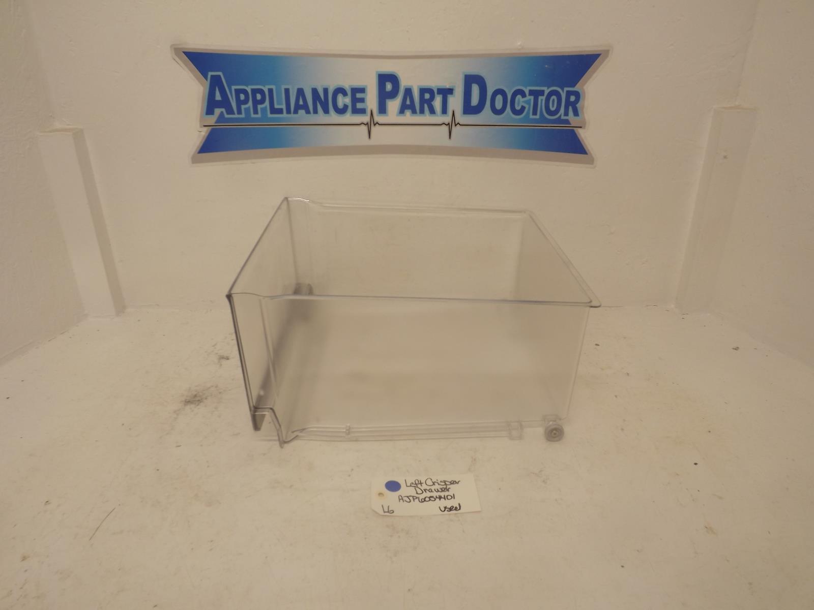 LG Refrigerator AJP76054401 Left Crisper Drawer Used
