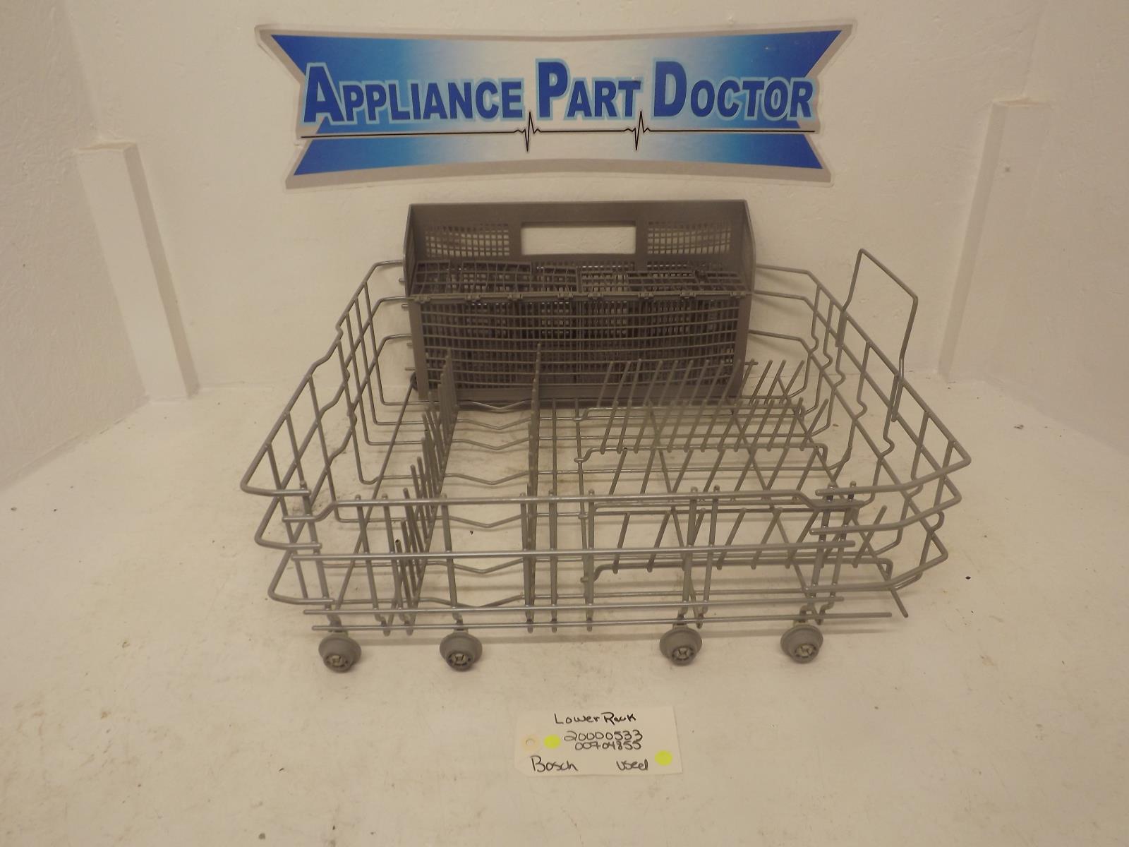 Bosch Dishwasher 20000533 00704855 Lower Rack Used